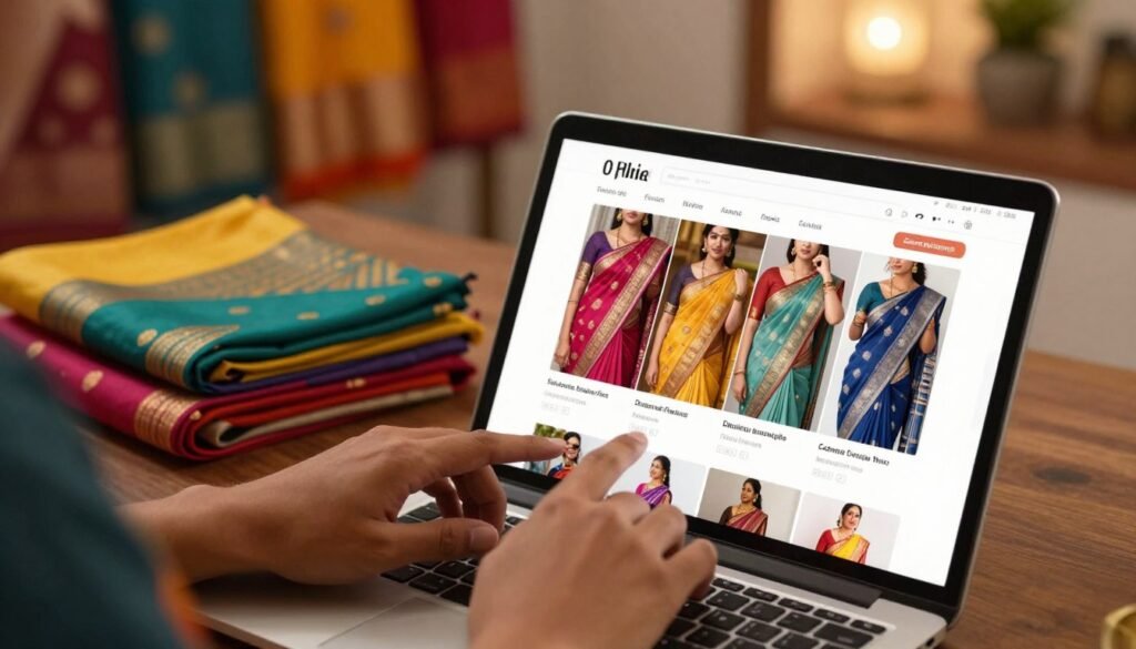 buying sarees online in india