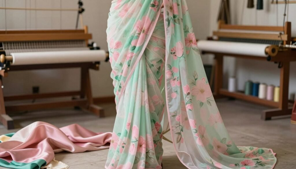 popular saree fabrics